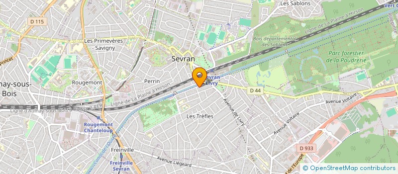 localisation de l'entreprise MONSIEUR SEBASTIAN SAS à LE BLANC-MESNIL