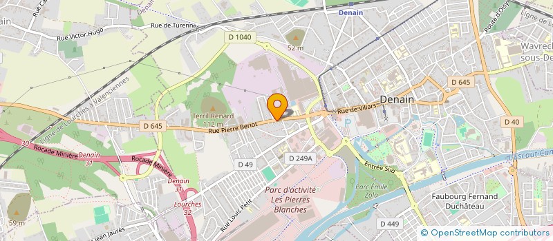 localisation de l'entreprise MONSIEUR SEBASTIAN STANESCU  DENAIN