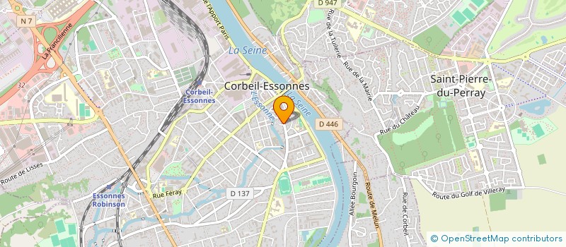 localisation de l'entreprise MONSIEUR SEBASTIAN SZYPULEWSKI  CORBEIL-ESSONNES