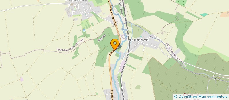 localisation de l'entreprise MONSIEUR SEBASTIAN WALCZAK  BEYNES