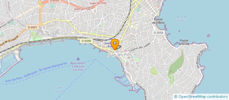 localisation de l'entreprise MONSIEUR SEBASTIAN WISNIOWSKI à ANTIBES