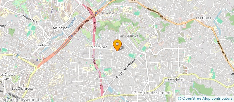 localisation de l'entreprise MONSIEUR SEBASTIANO ZIRO  MARSEILLE