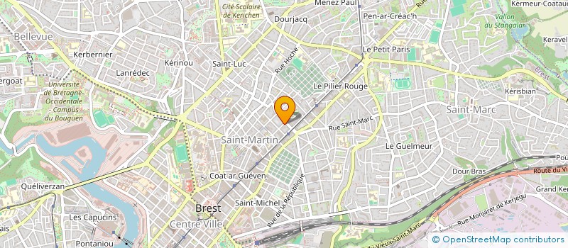 localisation de l'entreprise MONSIEUR SEBASTIAO NETO à BREST