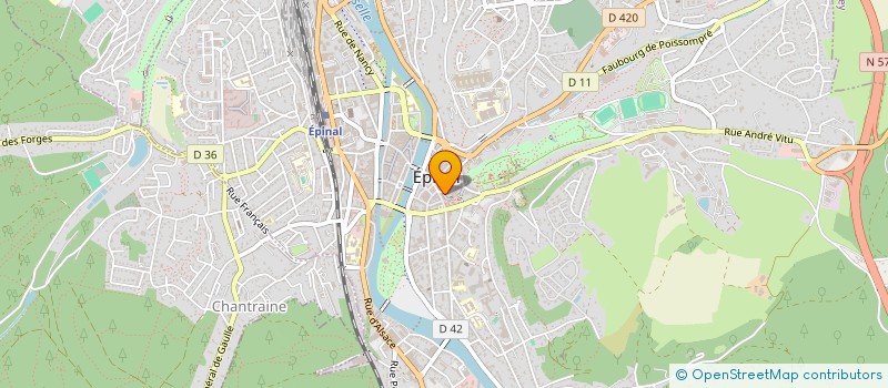 localisation de l'entreprise MONSIEUR SEBASTIEN ABDOU à EPINAL