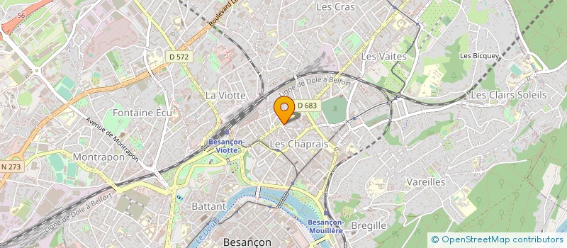 localisation de l'entreprise MONSIEUR SEBASTIEN ACACIA à BESANCON