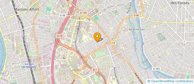 localisation de l'entreprise MONSIEUR SEBASTIEN ADOTEVI  CRETEIL