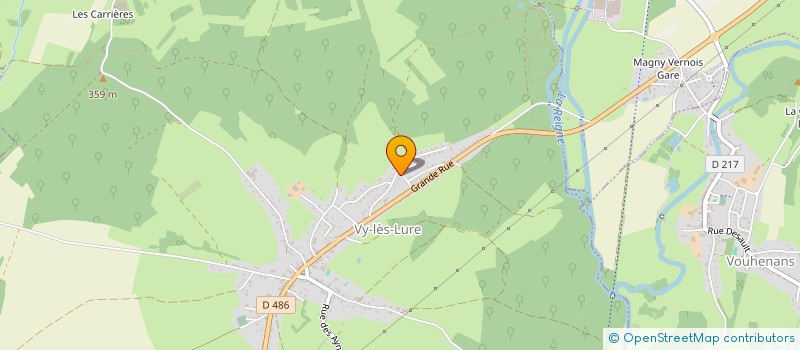 localisation de l'entreprise MONSIEUR SEBASTIEN AGNUS  VY-LES-LURE