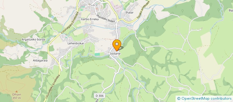 localisation de l'entreprise MONSIEUR SEBASTIEN AGUERRE à SARE