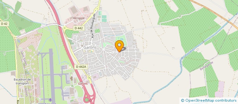 localisation de l'entreprise MONSIEUR SEBASTIEN AGULLO  GENERAC