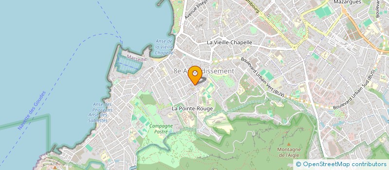 localisation de l'entreprise MONSIEUR SEBASTIEN AILHAUD à MARSEILLE