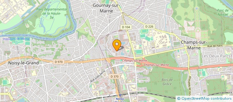 localisation de l'entreprise MONSIEUR SEBASTIEN ALBERT à CHAMPS-SUR-MARNE
