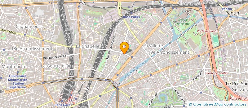 localisation de l'entreprise MONSIEUR SEBASTIEN ALBOUY  PARIS