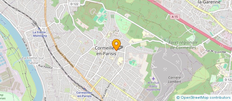 localisation de l'entreprise MONSIEUR SEBASTIEN ALEONARD  CORMEILLES-EN-PARISIS