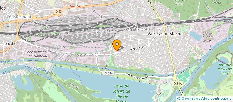 localisation de l'entreprise MONSIEUR SEBASTIEN ALFRED  VAIRES-SUR-MARNE