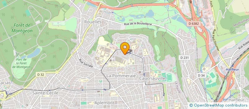 localisation de l'entreprise MONSIEUR SEBASTIEN ALILI  LE HAVRE