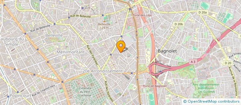 localisation de l'entreprise MONSIEUR SEBASTIEN ALIX  PARIS