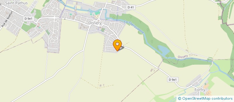 localisation de l'entreprise MONSIEUR SEBASTIEN ALLAIRE  OISSERY