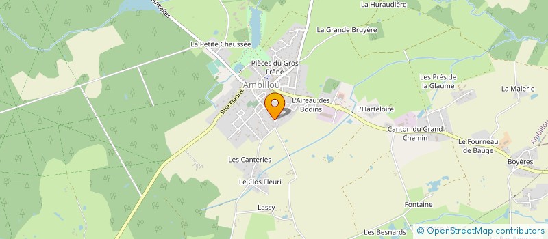 localisation de l'entreprise MONSIEUR SEBASTIEN ALLARD  AMBILLOU