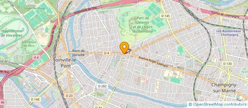 localisation de l'entreprise MONSIEUR SEBASTIEN ALTIS à CHAMPIGNY-SUR-MARNE