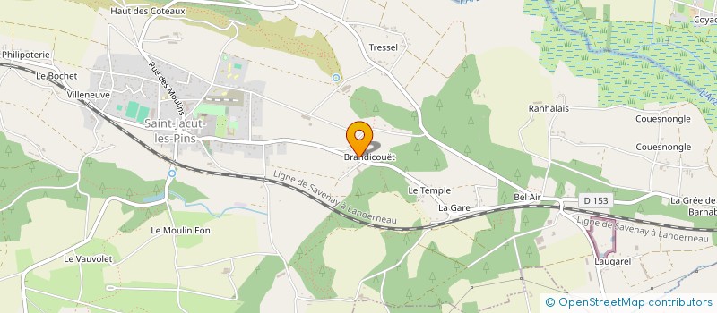 localisation de l'entreprise MONSIEUR SEBASTIEN AMAND  SAINT-JACUT-LES-PINS