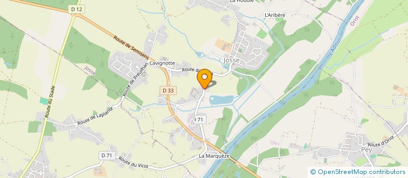 localisation de l'entreprise MONSIEUR SEBASTIEN AMBERT  JOSSE