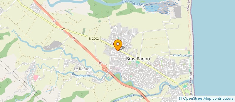 localisation de l'entreprise MONSIEUR SEBASTIEN ANASTHASIE  BRAS-PANON