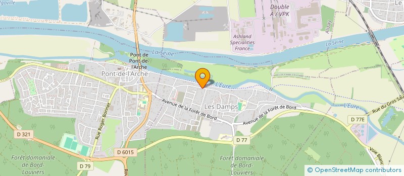 localisation de l'entreprise MONSIEUR SEBASTIEN ANDRAUD  LES DAMPS