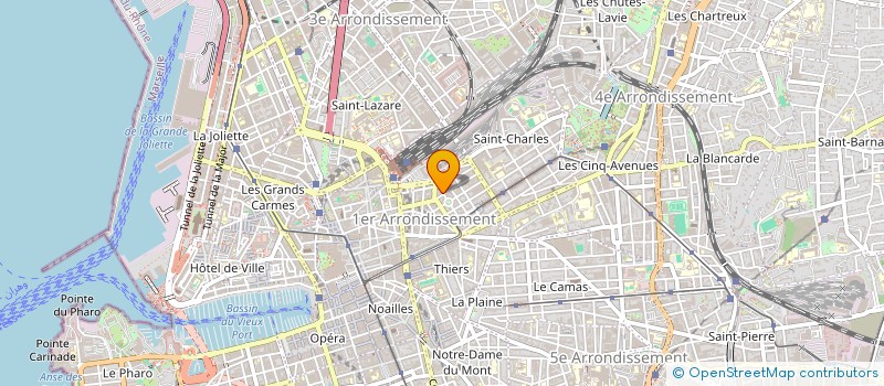 localisation de l'entreprise MONSIEUR SEBASTIEN ANDRE à MARSEILLE