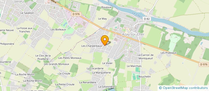 localisation de l'entreprise MONSIEUR SEBASTIEN ANDRE  AZAY-SUR-CHER