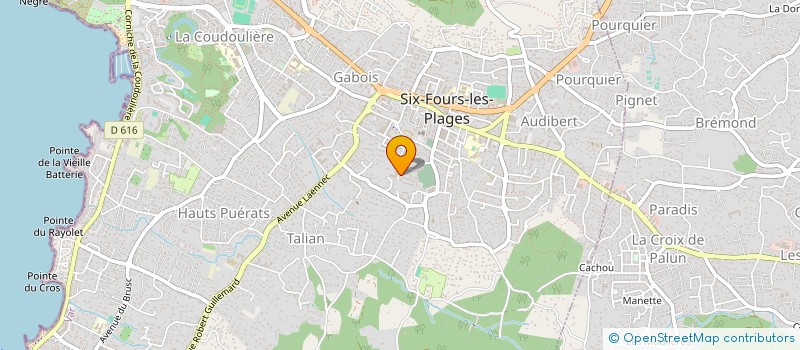 localisation de l'entreprise MONSIEUR SEBASTIEN ANDRIEU à SIX-FOURS-LES-PLAGES