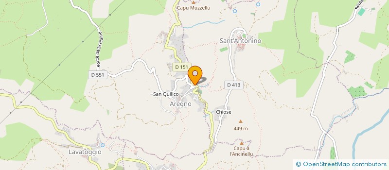 localisation de l'entreprise MONSIEUR SEBASTIEN ANGELETTI à SANT'ANTONINO