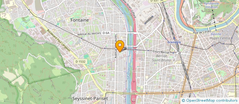 localisation de l'entreprise MONSIEUR SEBASTIEN ANGLESIO  FONTAINE