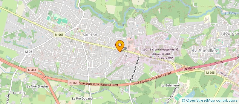 localisation de l'entreprise MONSIEUR SEBASTIEN ANIZAN à SAUTRON