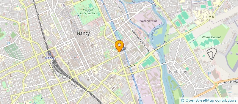 localisation de l'entreprise MONSIEUR SEBASTIEN ANNONI à NANCY