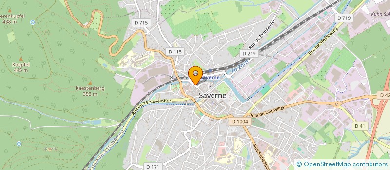 localisation de l'entreprise MONSIEUR SEBASTIEN ANSTETT  GOTTENHOUSE