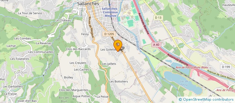 localisation de l'entreprise MONSIEUR SEBASTIEN ANTHOINE  SALLANCHES