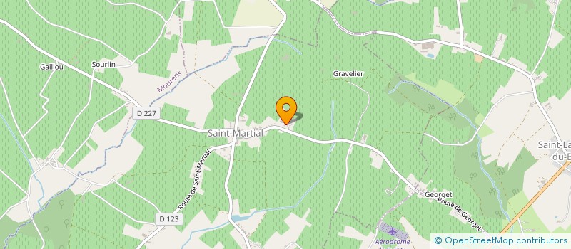 localisation de l'entreprise MONSIEUR SEBASTIEN ANTOINE  SAINT-MARTIAL