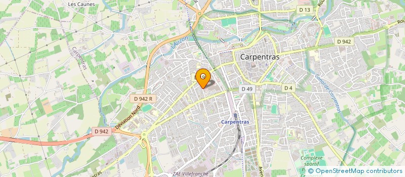 localisation de l'entreprise MONSIEUR SEBASTIEN ARAR  CARPENTRAS