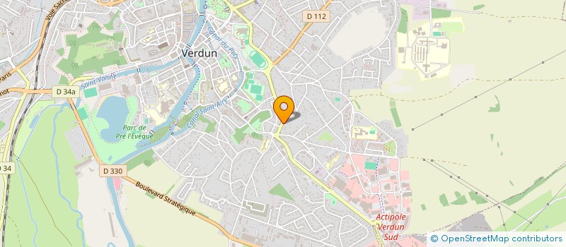 localisation de l'entreprise MONSIEUR SEBASTIEN ARCESILAS à VERDUN