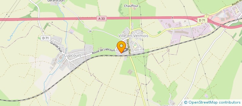 localisation de l'entreprise MONSIEUR SEBASTIEN ARCHENAULT  VILLE-EN-VERMOIS