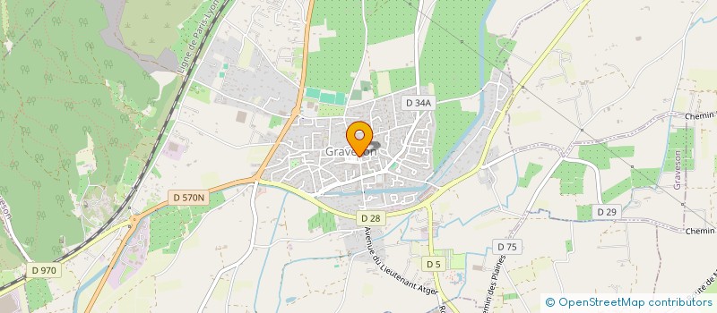 localisation de l'entreprise MONSIEUR SEBASTIEN ARCHET  GRAVESON