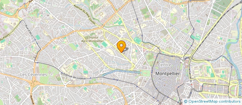 localisation de l'entreprise MONSIEUR SEBASTIEN ARCHIMBAUD à MONTPELLIER