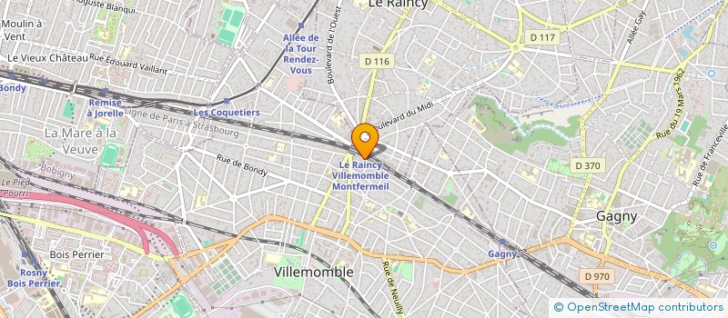 localisation de l'entreprise MONSIEUR SEBASTIEN ARGENTIN à VILLEMOMBLE