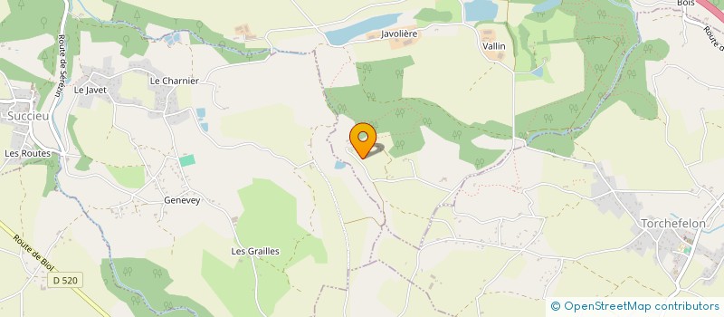 localisation de l'entreprise MONSIEUR SEBASTIEN ARGOUD  SAINT-VICTOR-DE-CESSIEU