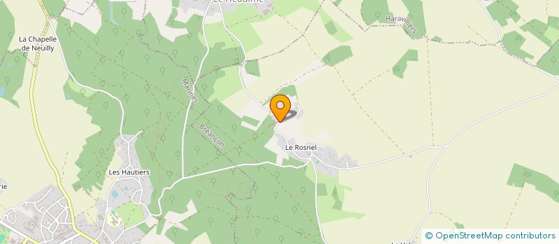 localisation de l'entreprise MONSIEUR SEBASTIEN ARLOT  BREANCON