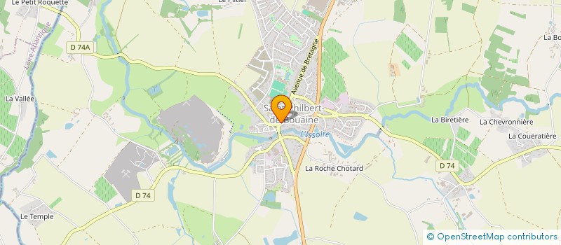 localisation de l'entreprise MONSIEUR SEBASTIEN ARNAUD  SAINT-PHILBERT-DE-BOUAINE