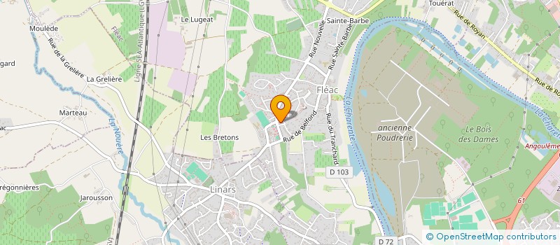 localisation de l'entreprise MONSIEUR SEBASTIEN AROSKO à FLEAC