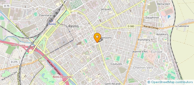 localisation de l'entreprise MONSIEUR SEBASTIEN ARQUIE  REIMS