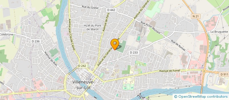 localisation de l'entreprise MONSIEUR SEBASTIEN ARRAGON  VILLENEUVE SUR LOT