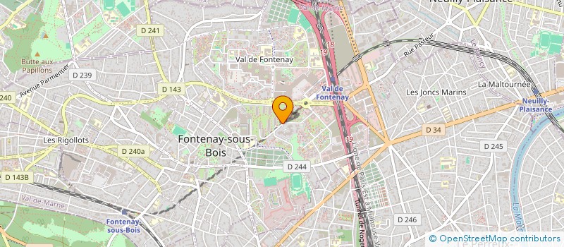 localisation de l'entreprise MONSIEUR SEBASTIEN ARRIBAS à FONTENAY-SOUS-BOIS